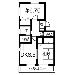 エクレールMの物件間取画像